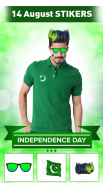 Pak Flag Face Photo Editor:14 Aug Independence Day screenshot 2