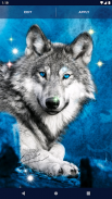 Night Wolf Live Wallpaper screenshot 3