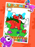 Coloring dinosaurs screenshot 2