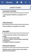 Easy Resume: Resume maker screenshot 3