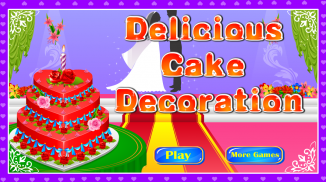 Cakes decoration for girls screenshot 0