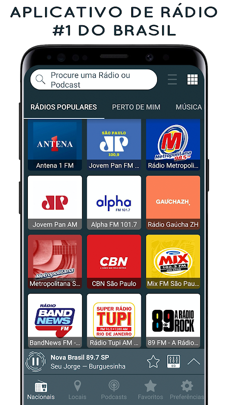 Rádio Brasil - Ao Vivo ! on the App Store