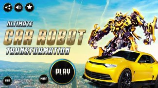 Grand Robot Car Transform 3D Game screenshot 0