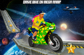 Pizza Delivery: Mega Ramp Rider Crash Stunts screenshot 12