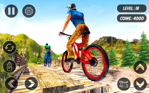 BMX Subida da montanha - MTB Hill & Corrida de screenshot 5