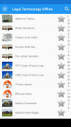 Legal Terminology Offline screenshot 0