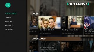 HuffPost for Android TV screenshot 0
