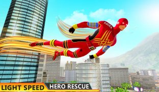 Flying Hero Superhero Games screenshot 6