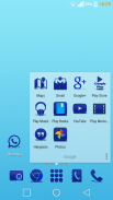 Theme for MultiHome-Blue screenshot 2