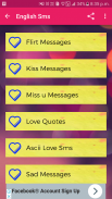 2018 Love Sms Messages Collection screenshot 2