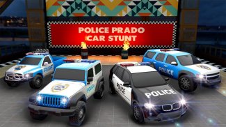 الشرطة حيلة برادو سيارة - المثيرة منحدر العملاقة 3 screenshot 1
