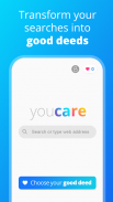 YouCare - The charitable search engine screenshot 5