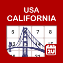 California Calendar 2022 Icon