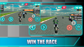 سباق لعبة سباق الدراجات الناري screenshot 3
