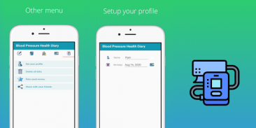 Blood Pressure Health Diary screenshot 2