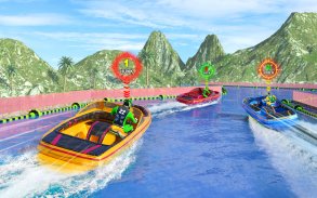 Boat Racing 2021- Jet Ski Water Boat Racing 3d screenshot 1