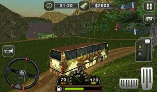 Autobús del ejército que conduce - transportista screenshot 14