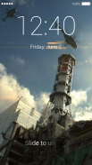 Chernobyl Lock Screen screenshot 1