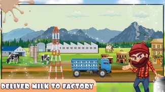 Cow Dairy Farm Milk Factory screenshot 4