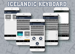 Icelandic keyboard screenshot 1