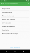 TVM Financial Calculator screenshot 2
