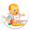 Baby solid food Icon