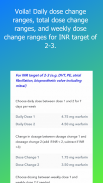 Warfarin Dose Calculator screenshot 8