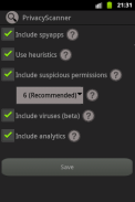 Privacy Scanner (AntiSpy) screenshot 2