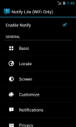Notify Lite (WiFi Only) screenshot 8
