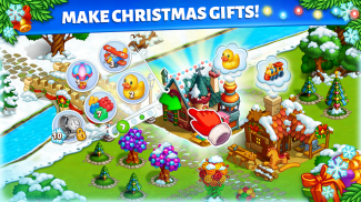 Farm Snow: Happy Christmas Story With Toys & Santa screenshot 5
