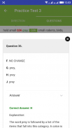 ACT Exam English Practice Test screenshot 1