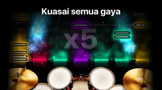 Drums: game musik alat drum sungguhan screenshot 3