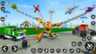 Wolf Robot Transforming Games – Robot Car Games screenshot 0