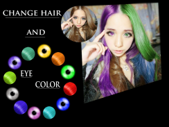 Hair And Eye Color Changer Ult screenshot 1