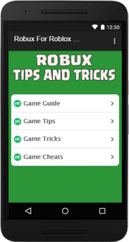 Robux For Roblox Guide 1 1 Descargar Apk Android Aptoide - hack robux descargar