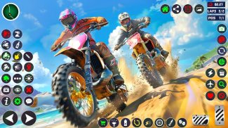موتوكروس حيلة دراجة سباق لعبة screenshot 2