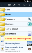 Notepad with folders - MyTreeNotes screenshot 0