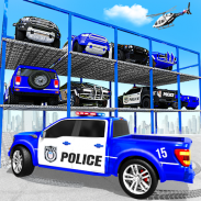 Multi Level Police Car Parking screenshot 8