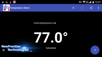 Temperature Alarm Alert screenshot 5