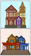 House Color By Number Book screenshot 3