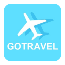 Go Travel - Cheap Flights and Hotels Booking App Icon