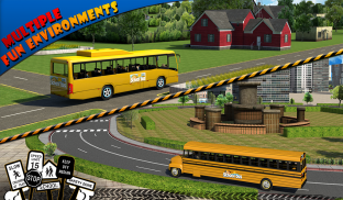 Schoolbus Driver 3D SIM screenshot 9