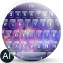 Theme for A.I.type Galaxy א Icon