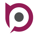 Purple Bureau Communication Icon