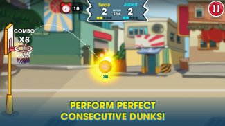 Dunk Shoot Basketball screenshot 1