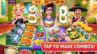 Kitchen Craze: Jogos de Cozinhar e Jogos de Comida screenshot 14