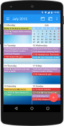 Calendario Android Organizador Agenda Tareas screenshot 5