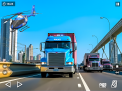 US Police Car Transporter Game screenshot 6