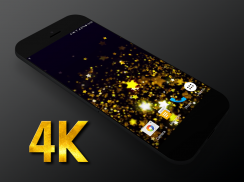 Gold Stars Live Wallpaper screenshot 6