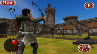 Bow Arrow Castle Defense War screenshot 2